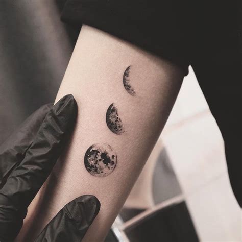 20 Moon Tattoo Ideas For Women Moms Got The Stuff