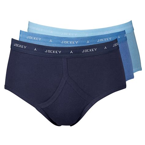 Mens Classic Y Front Brief Underwear By Jockey 3 Pack