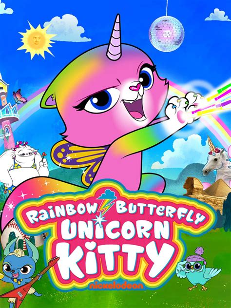 La gata mariposa unicornio arcoíris Serie SincroGuia TV