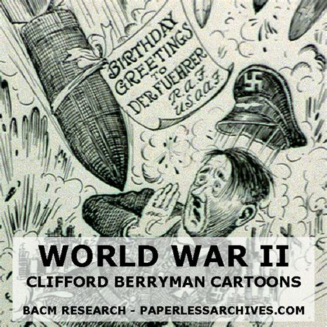 World War Ii Clifford Berryman Political Cartoons