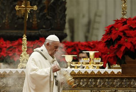 Vatican Announces Pope Francis End Of Year Liturgy Schedule Catholic