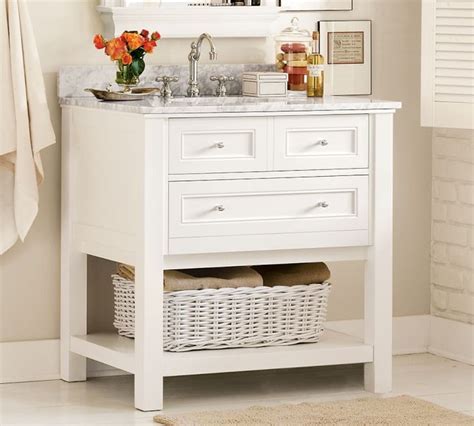 Traditional, modern, country, or somewhere in between. Classic Single Sink Console, White - Traditional ...
