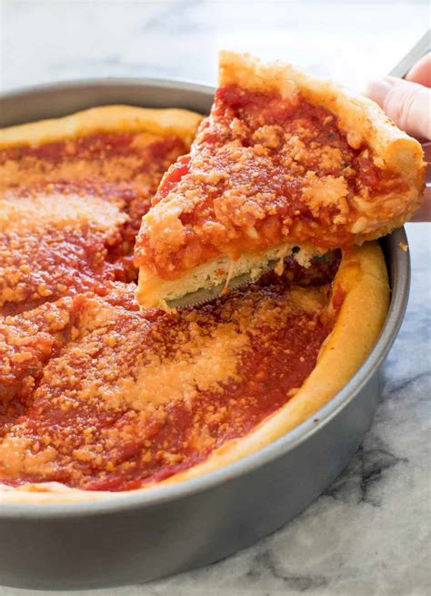 Deep Dish Pizza Authentic Chicago Style The Recipe Critic