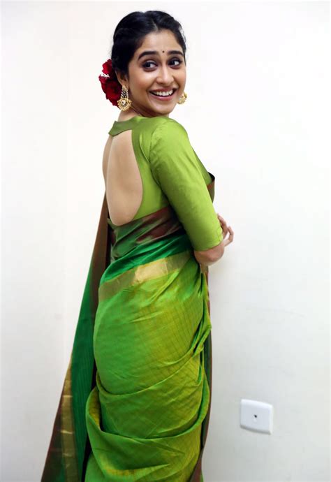 Tamil Actors Unseen Photoshoot Stills Actress Regina Cassandra Saree
