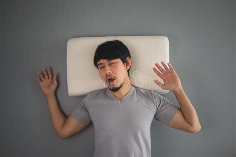 Asian Man Is Sleeping Stock Image Image Of Male Health 60958947