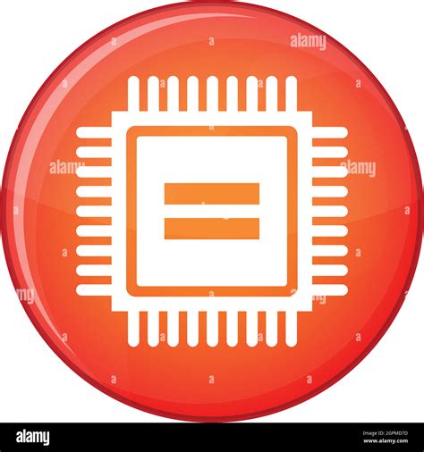 Electronic Circuit Board Icon Flat Style Stock Vector Image And Art Alamy