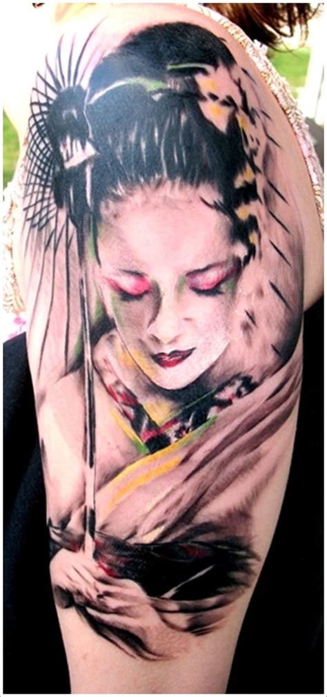 45 tatouage traditionnel de geisha qui inspirent votre côté artistique tomas rosprim