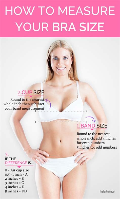 How To Accurately Measure Your Bra Size Bra Size Calculator Measure Bra Size Bra Measurements