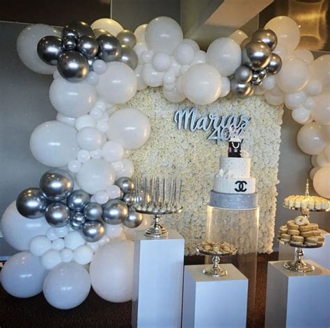 lista 97 foto sencillas centros de mesa para boda con globos metalicos lleno
