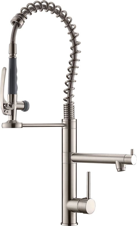 Kitchen Faucets With Pull Down Sprayer Aimadi Commercial Style