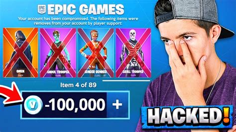Need help boosting your fortnite account? Epic Games Hacked My Account... *LOST HALF MY SKINS* - YouTube