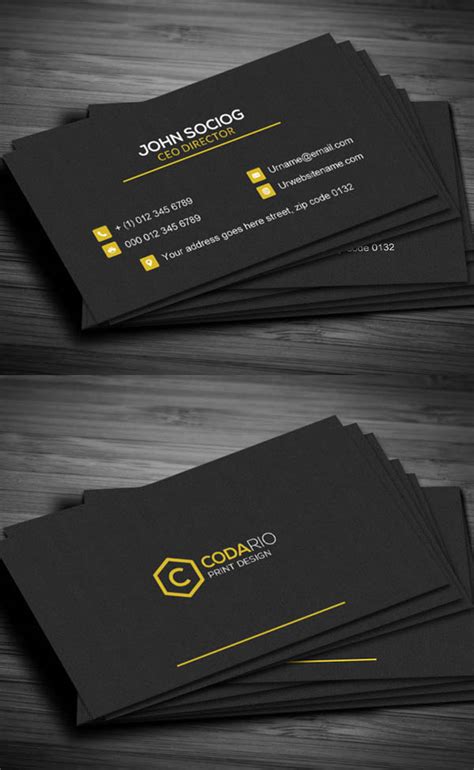 These are the best companies in their field. 10 Awesome Modern Business Cards Design | Graphics Design | Graphic Design Blog