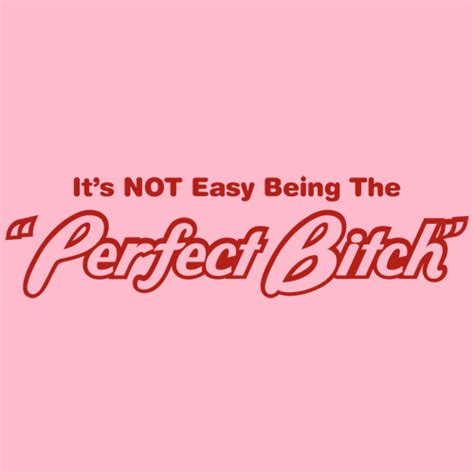So Inlove Its Not Easy Being The Perfect Bitch