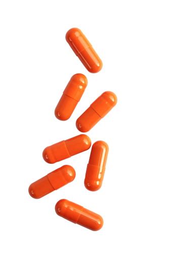 Orange Pill Capsules Stock Photo Download Image Now Capsule