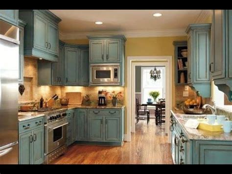 Wooden kitchen cabinets take paint well if they are properly prepared. Chalk Paint on Kitchen Cabinets - YouTube