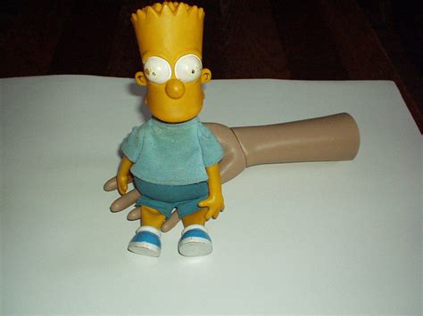 Bart Simpson 11 Stuff Filled And Plastic Body Doll Toy In Clothes