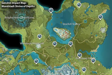 Genshin Impact Shrine Locations: Inazuma, Liyue, Mondstadt Shrine of