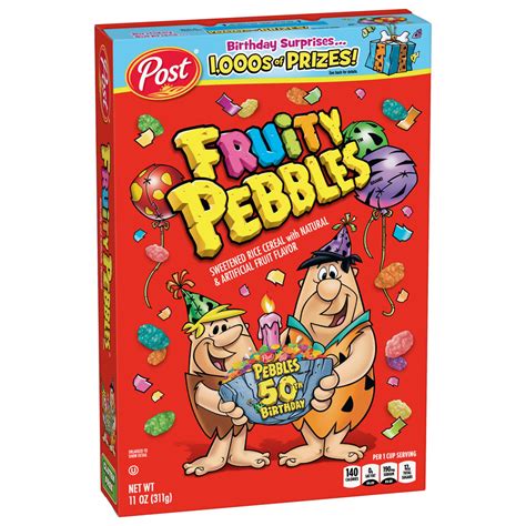 Pebbles Cereal Unveils Limited Edition Commemorative Box In Honor Of