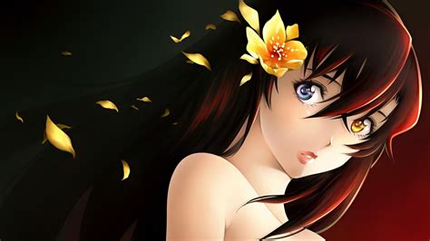 Anime Girl Widescreen Hd Desktop Wallpaper Widescreen High