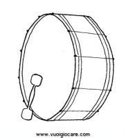 Più disegni per i più piccoli da colorare. Disegni da colorare e stampare: strumenti musicali