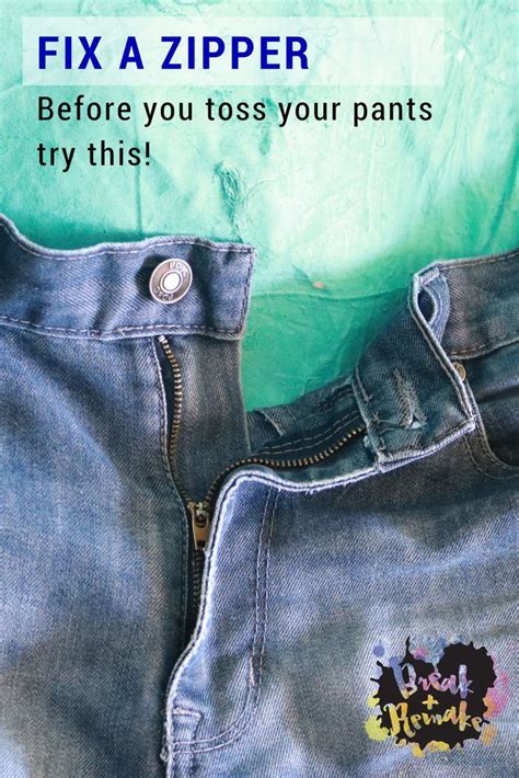 Shop for zippers made in the usa and more at zipper shipper! DIY Zipper fix - tricks to fix a zipper. Try these before tossing those pants! | Fix a zipper ...