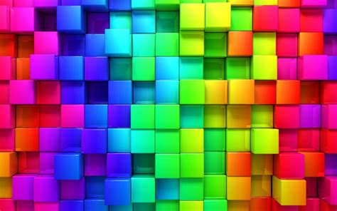 Colorful Box Wallpaper Background Hd Rainbow Wallpaper