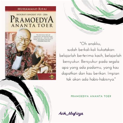 Biografi Singkat Pramoedya Ananta Toer Ilustrasi