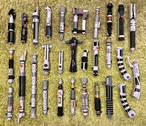 The Largest Collection Of Lego Lightsabers Ever Made Lego Lego