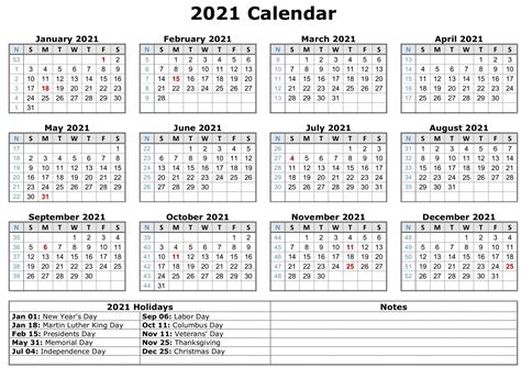 Calendar Templates By Vertex42 2021 Get Latest News 2023 Update