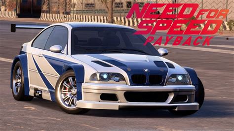 Need For Speed Payback Abandoned Car Bmw M3 E46 Nfsmw Bmw M3