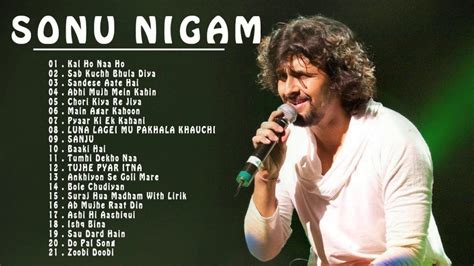 Best Of Sonu Nigam Hit Romantic Album Songs Evergreen Hindi Songs Of Sonu Nigam Jukebox