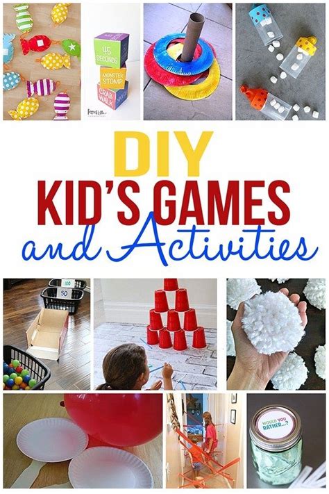 Diy Kids Games And Activities For Indoors Or Outdoors Diy Kids Games