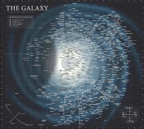 Star Wars Galaxy Map V21 Starwars