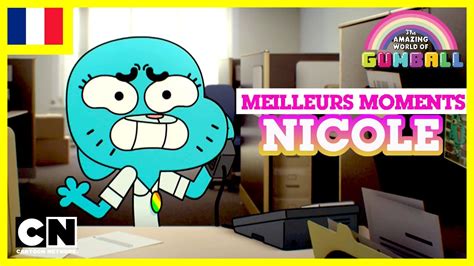 Le Monde Incroyable De Gumball 🇫🇷 Les Meilleurs Moments De Nicole 2