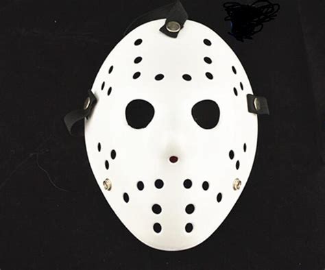 Goalie mask hockey goalie hockey history of hockey. 30pcs/lot Jason mask Hockey mask halloween mask-in Party ...