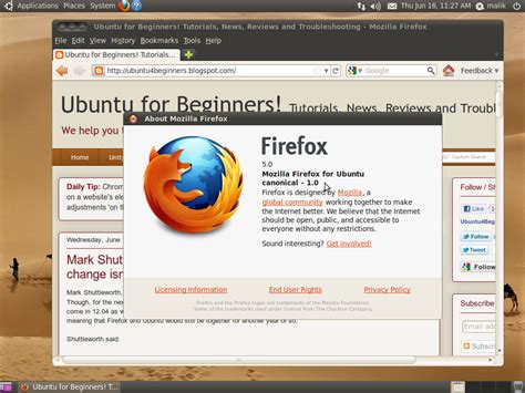Firefox Stable Firefox Beta And Firefox Nightly Builds Lucid Maverick Natty Tuxgarage
