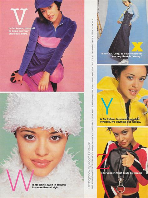 Sassy August 1996 Fashion Fads A To Z Fashion Spread Page 7 Early