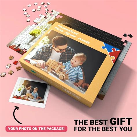 Custom Photo Jigsaw Puzzle 1000 Pieces Best T For Dad