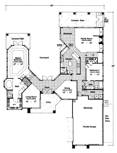 4100 4 Bedrooms And 3 Baths The House Designers 4100