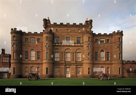 The Stunning Culzean Castle An Late Afternoon Stock Photo Alamy