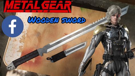 Como Hacer La Katana De Raiden Metal Gear Solid 4 Youtube