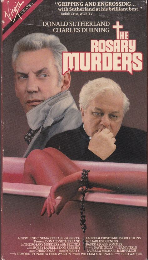 the rosary murders vhs ntsc donald sutherland charles durning belinda bauer 80 s ebay