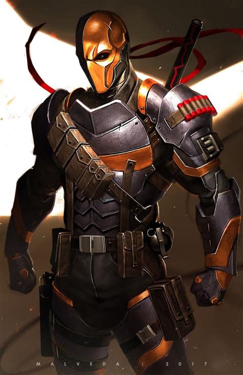 Deathstroke By Alex Malveda On Deviantart Dc Deathstroke