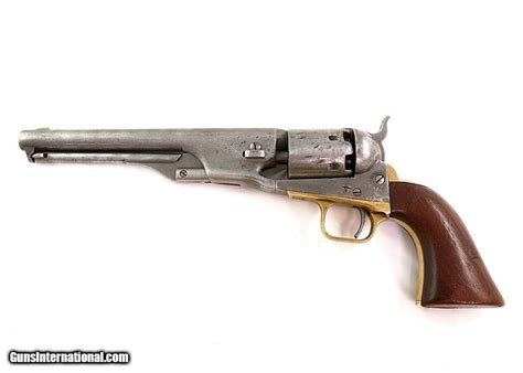 Civil War Colt M1861 Navy 36 Cal Revolver C1863