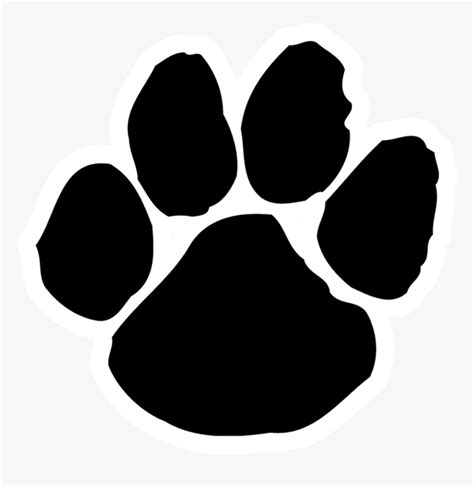 Panther Paw Print Clip Art Clipart Best Hot Sex Picture