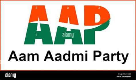 Aam Aadmi Party Logo Stock Photo Alamy