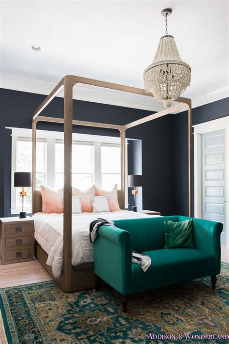 Emerald is a chic and traditionally fall color, which is sure to spruce up your home decor this season. master-bedroom-nordstrom-home-decor-beaded-chandelier ...
