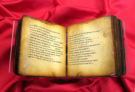 Ethiopic Psalter 18th Century Hebrew Bible Scripture Geneva Bible
