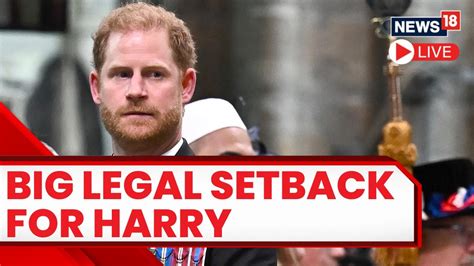 prince harry loses challenge to pay for police protection in uk prince harry news news18