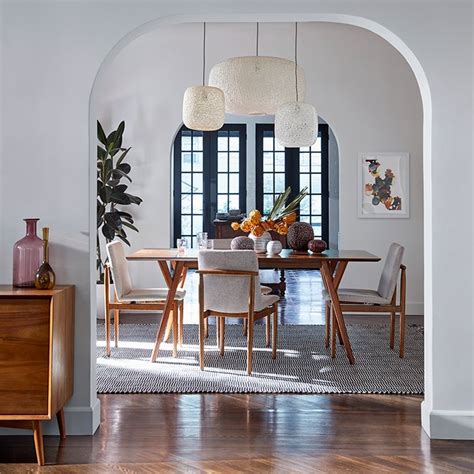 Exquisite minimalist dining room ideas for the posh modern home. Dining Room Inspiration | West Elm